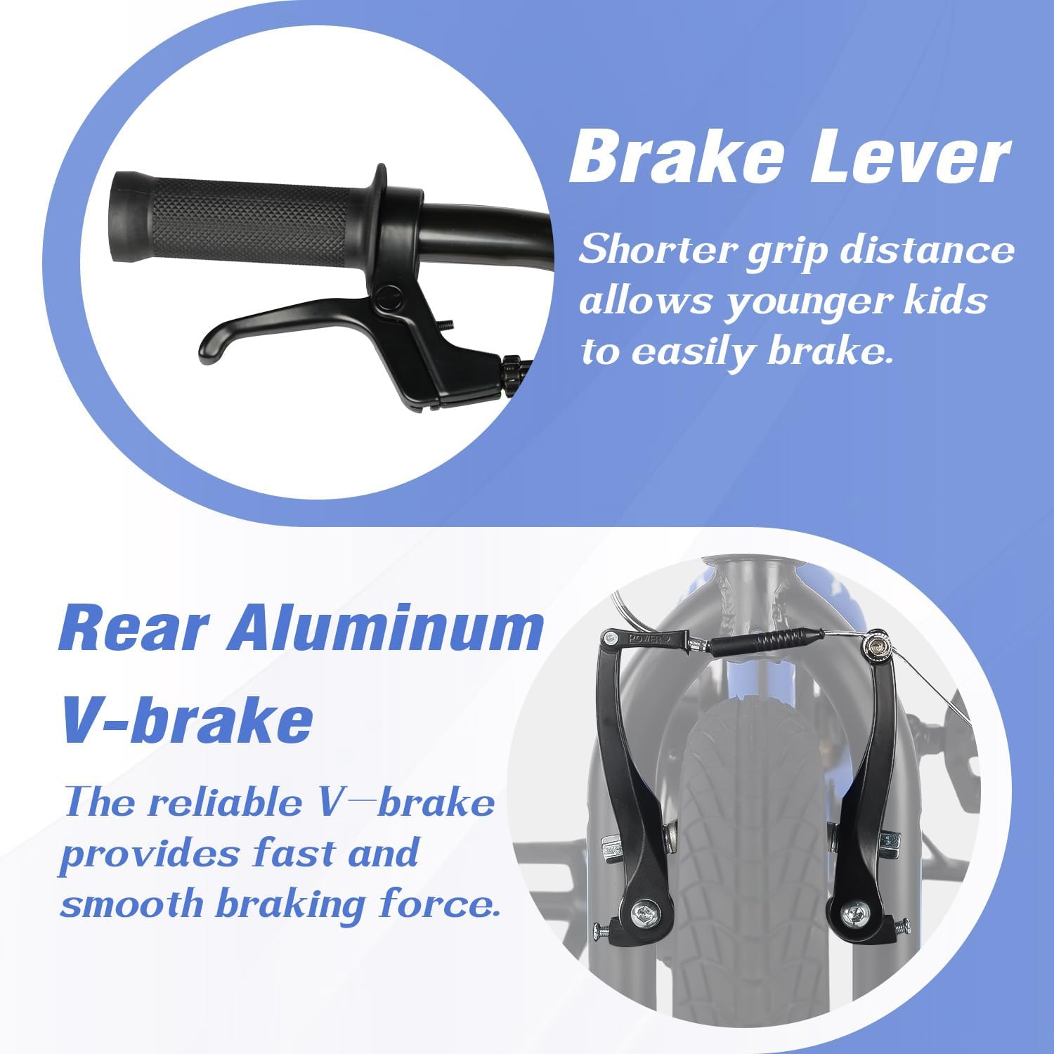 INCOMPLETE..cubsala 12 14 16 18 Inch Kids Bike BMX Style Bicycle with Training Wheels Coaster Brake for 2-10 Years Old Toddlers Boys Girls Multiple Colors Navy 14 Inch