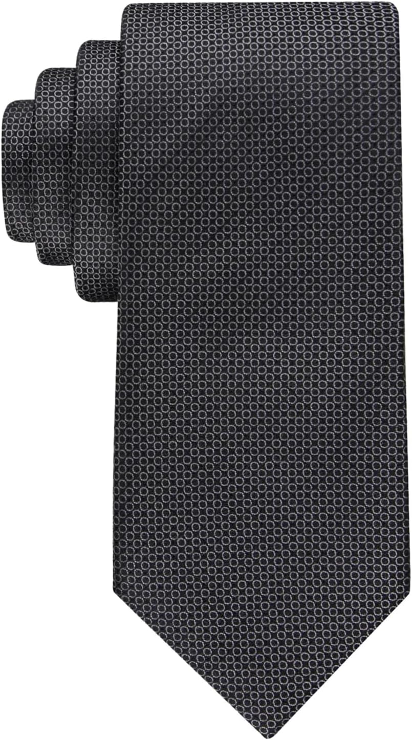 Calvin Klein Mens Classic Black Tie