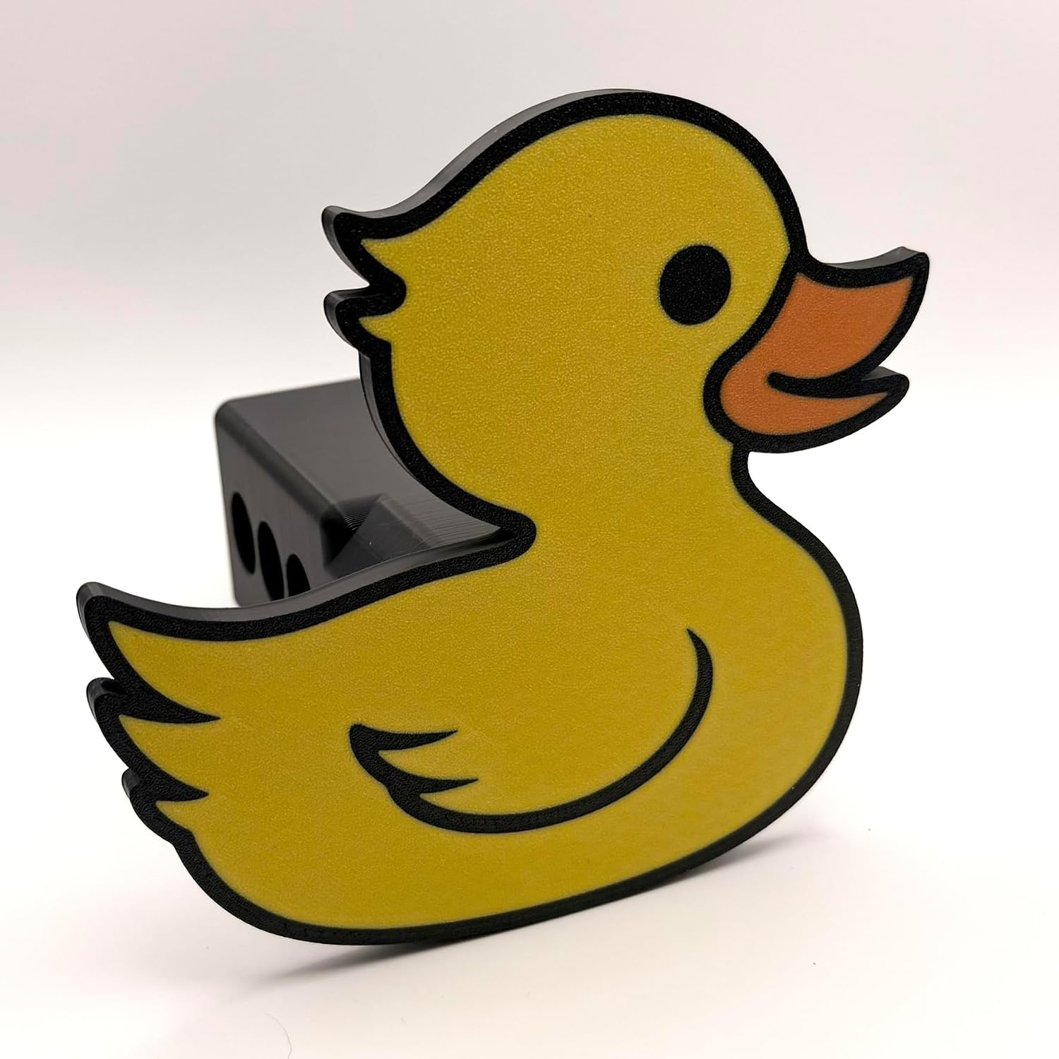 Duck Trailer Hitch Cover for 2" Towing Receiver, Jeep Duck Design (Cowboy Duck)