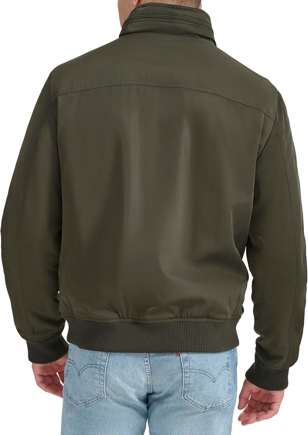 DOCKERS Men's Quilted Lined Flight Bomber Jacket - Image 3