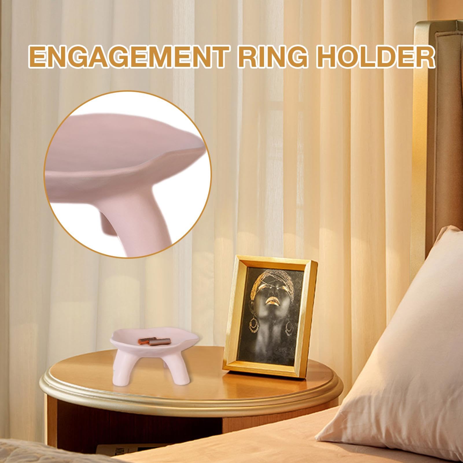 Ringschale, niedlicher Schmuck-Organizer, Hocker-Formen