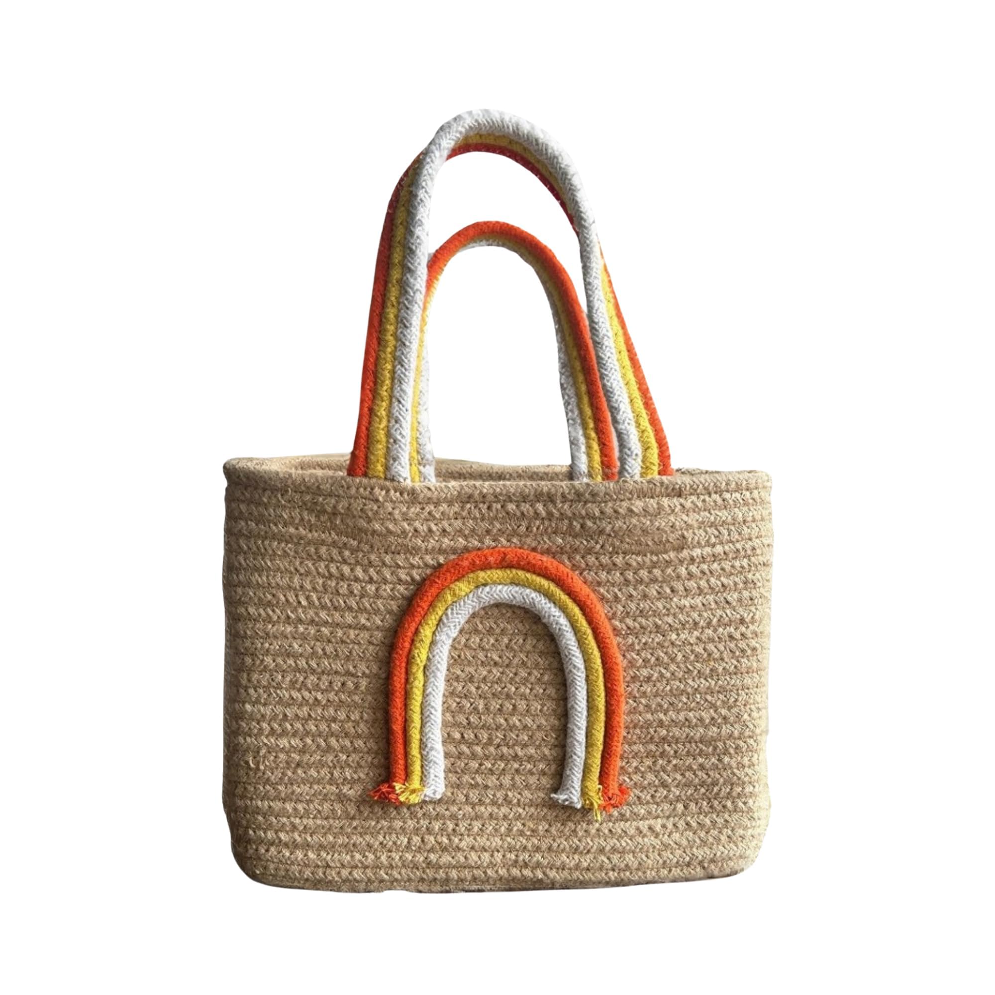 JASMEY HOMES Jute Lunch Bag for Office - Umbrella Yellow (B0CTTD4QPD) Amazon Price History, Amazon Price Tracker