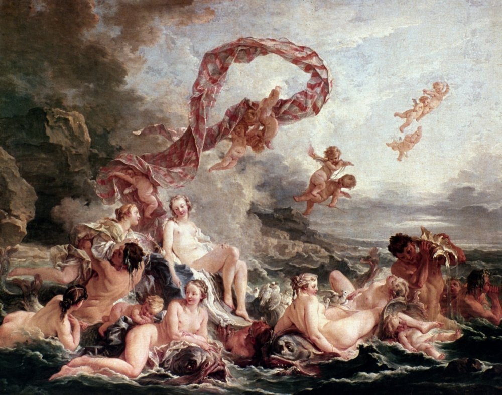 Amazon.com: Boucher Venus NThe Birth Of Venus By Francois Boucher