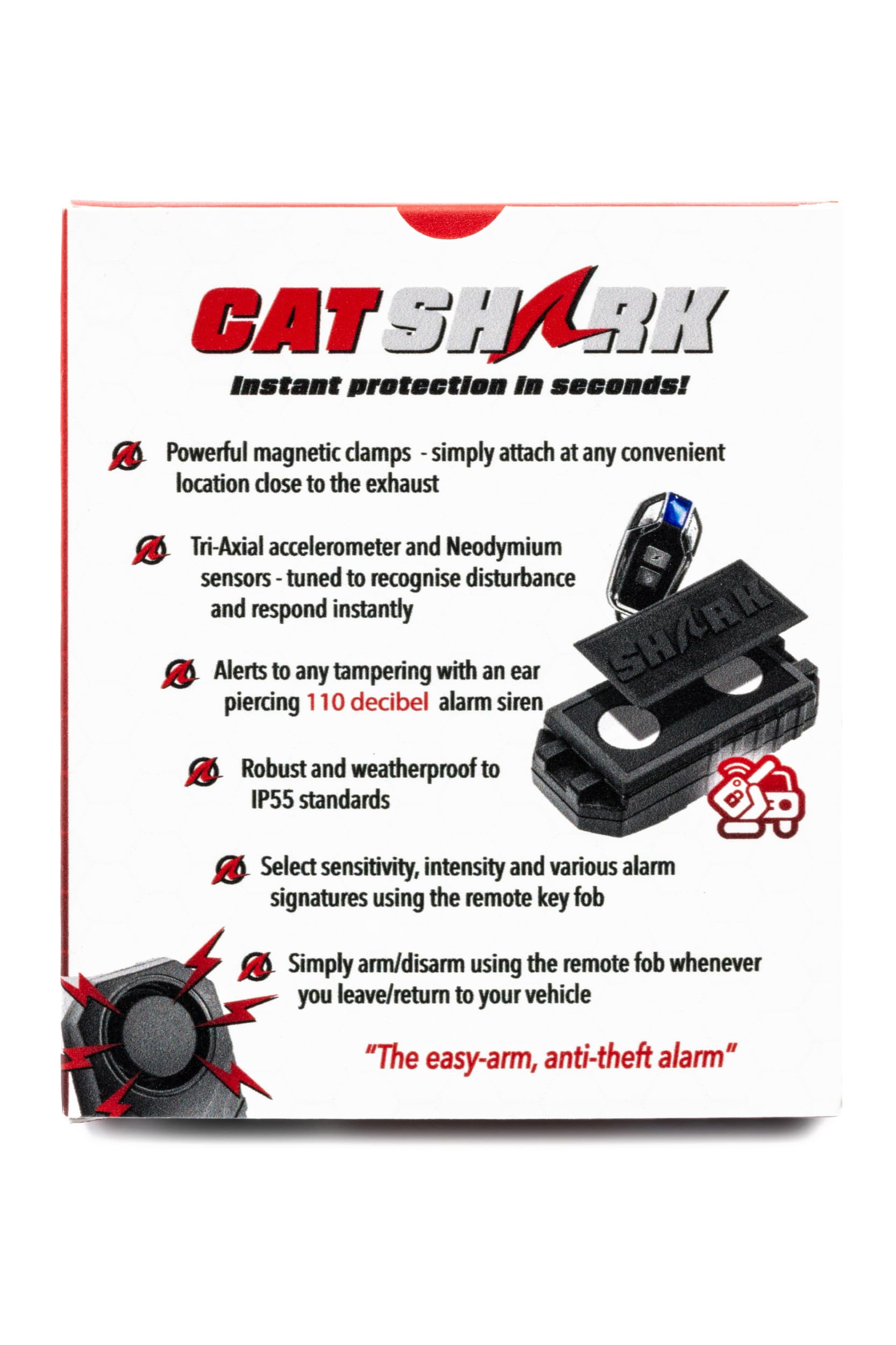 CatShark Catalytic Converter Alarma