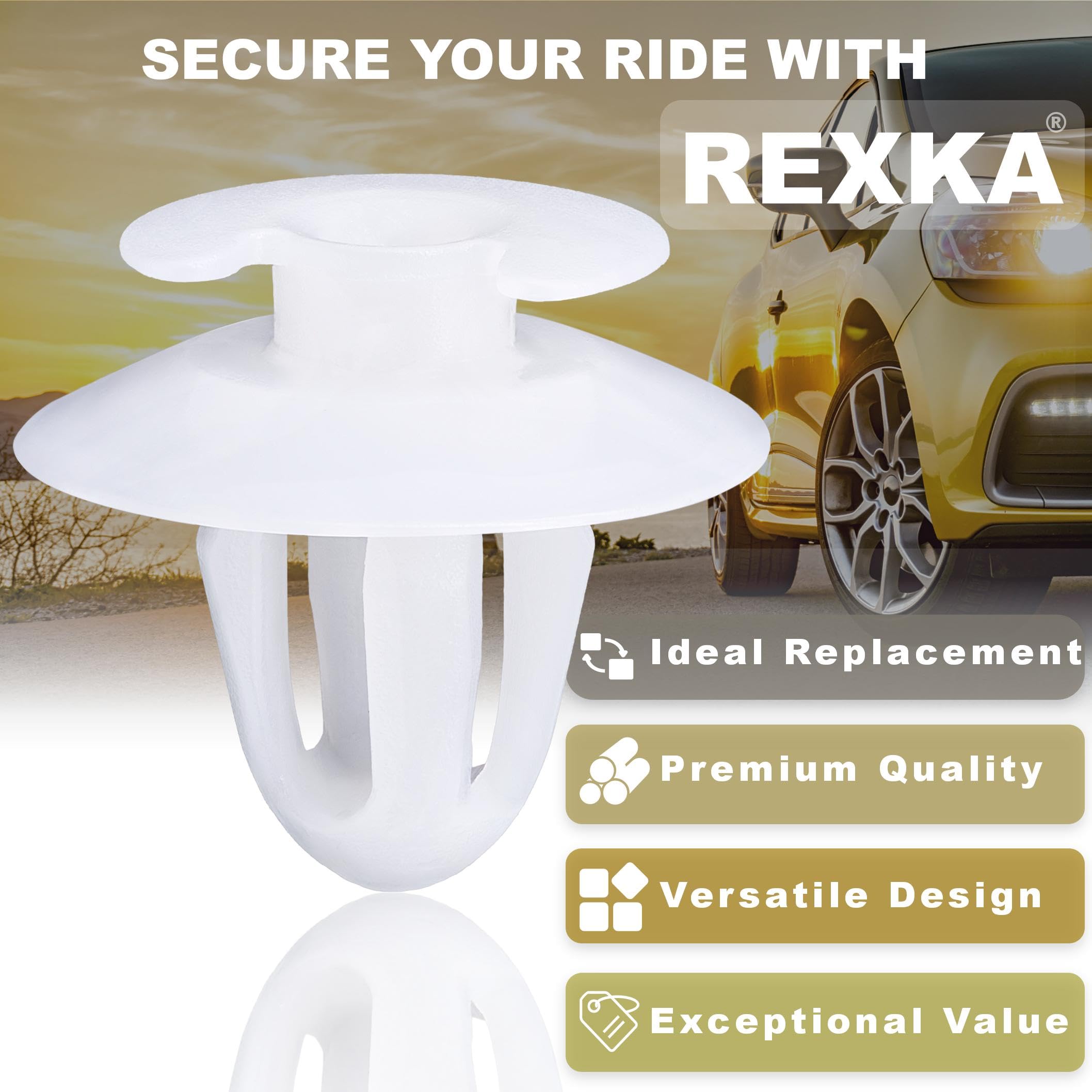 Amazon.com: Rexka 25pcs Door Panel Retainer Clips for Mercedes