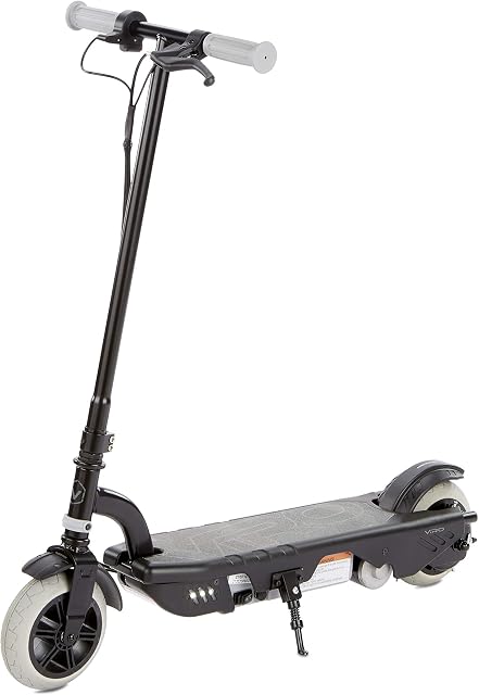 Viro VR 550E Rechargeable Electric Scooter - Durable, High-Performance with LED Lights - Safety-First Design, 40 Minute Runtime - Grey & Black