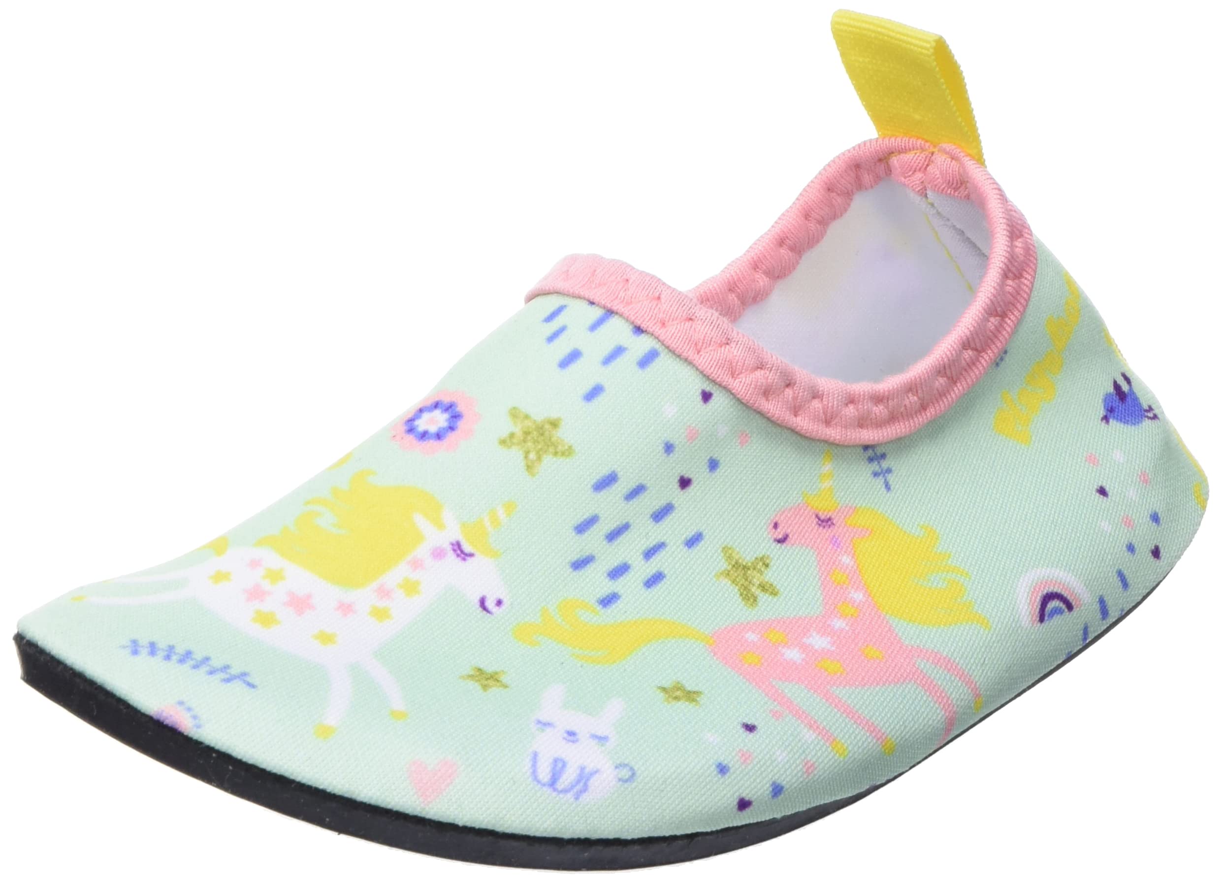 Playshoes Boys Girls Barefoot Shoes Water Shoes Mint Unicorn Size 20/21 EU, Mint Unicorn, 3.5/4.5 UK Child