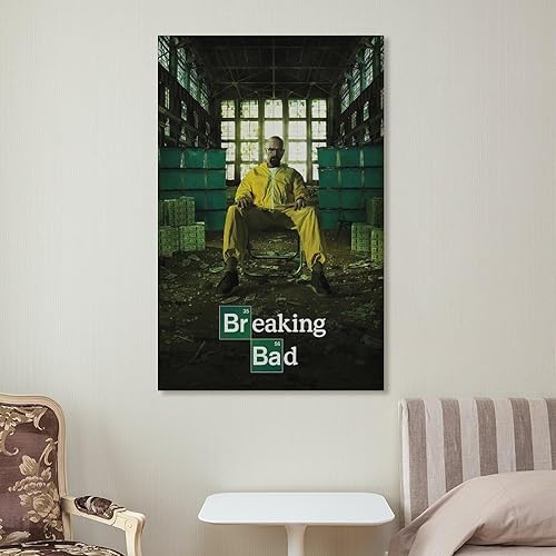 Miniatura 7 de KEWORLAN Póster artístico de la serie de televisión, póster de Bad Man, pinturas artísticas en lienzo, decoración de pared, decoración del hogar,