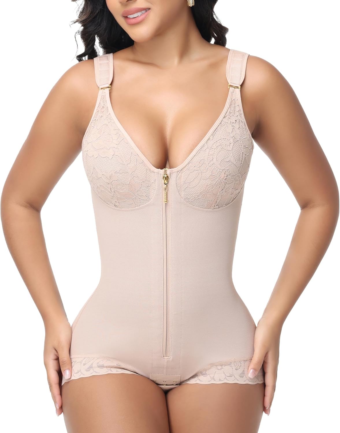 SHAPSHE Fajas Colombianas Moldeadoras Body Shaper High Compression Garment for Women Tummy Control Shapewear SHAPSHE Fajas Colombianas Moldeadoras Body Shaper High Compression Garment for Women Tummy Control Shapewear