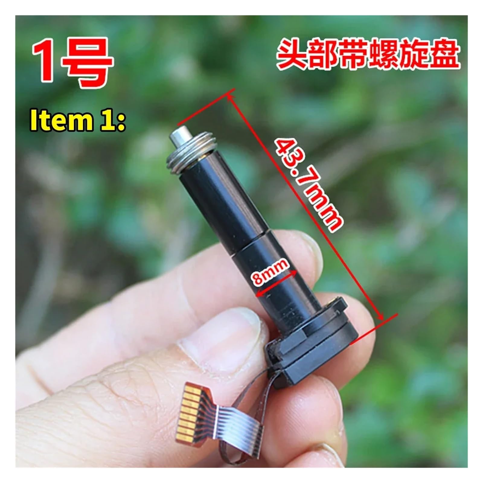 TSIOHKBS All Metal RE8 Planetary Reduction Electronic Starter 256 Line Encoder 8mm Precision Servo Planetary Reduction DC 5V-12V 100RPM (Item 1 with Shell)