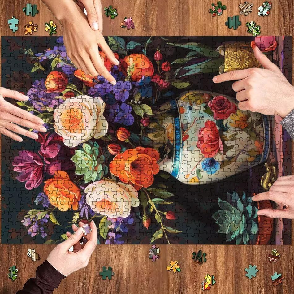 Puzzle 3D de plantas suculentas de 5000 piezas con gran efecto visual 2