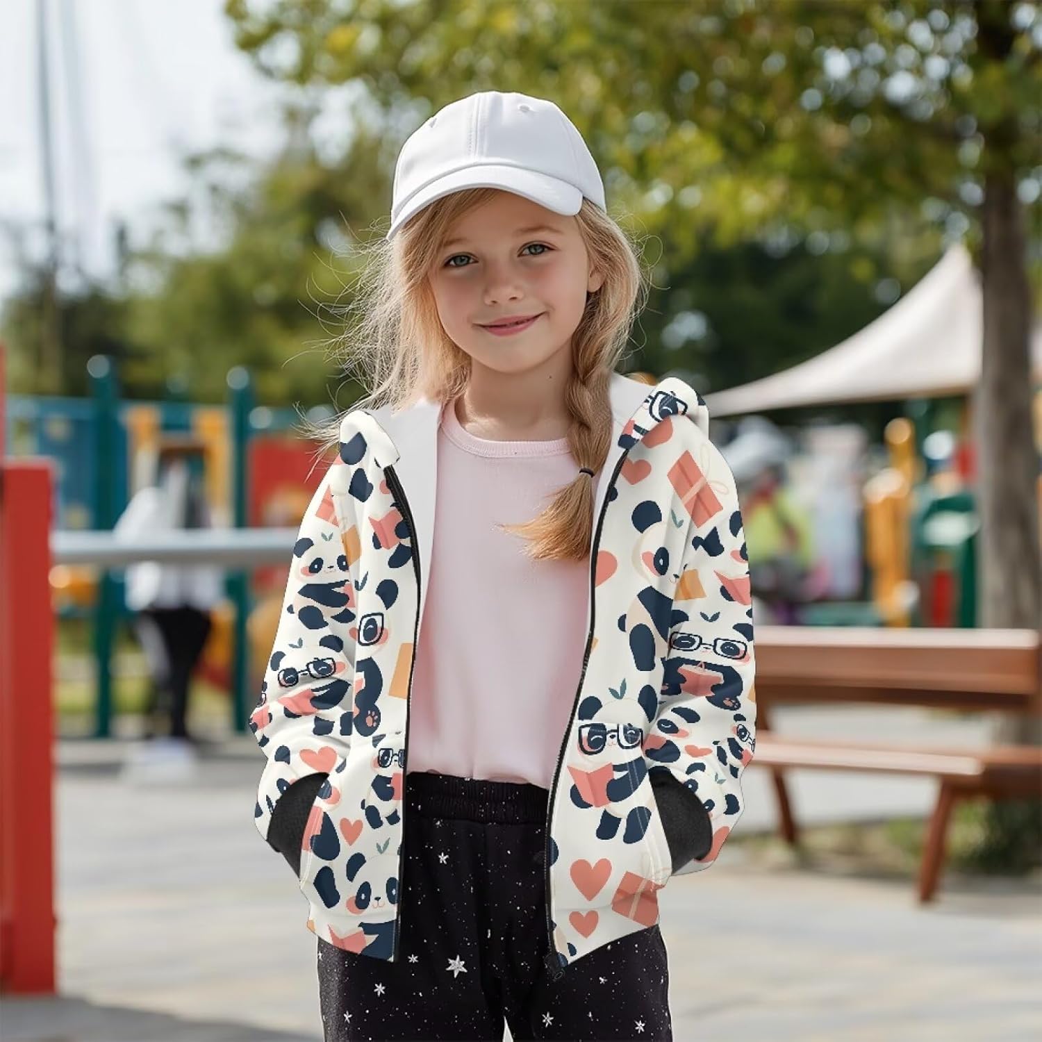 Girls Zip Up Hoodie Fall Winter Fleece Athletic Jacket Warm Hooded Sweatshirt Girls Outerwear 6-16 Years