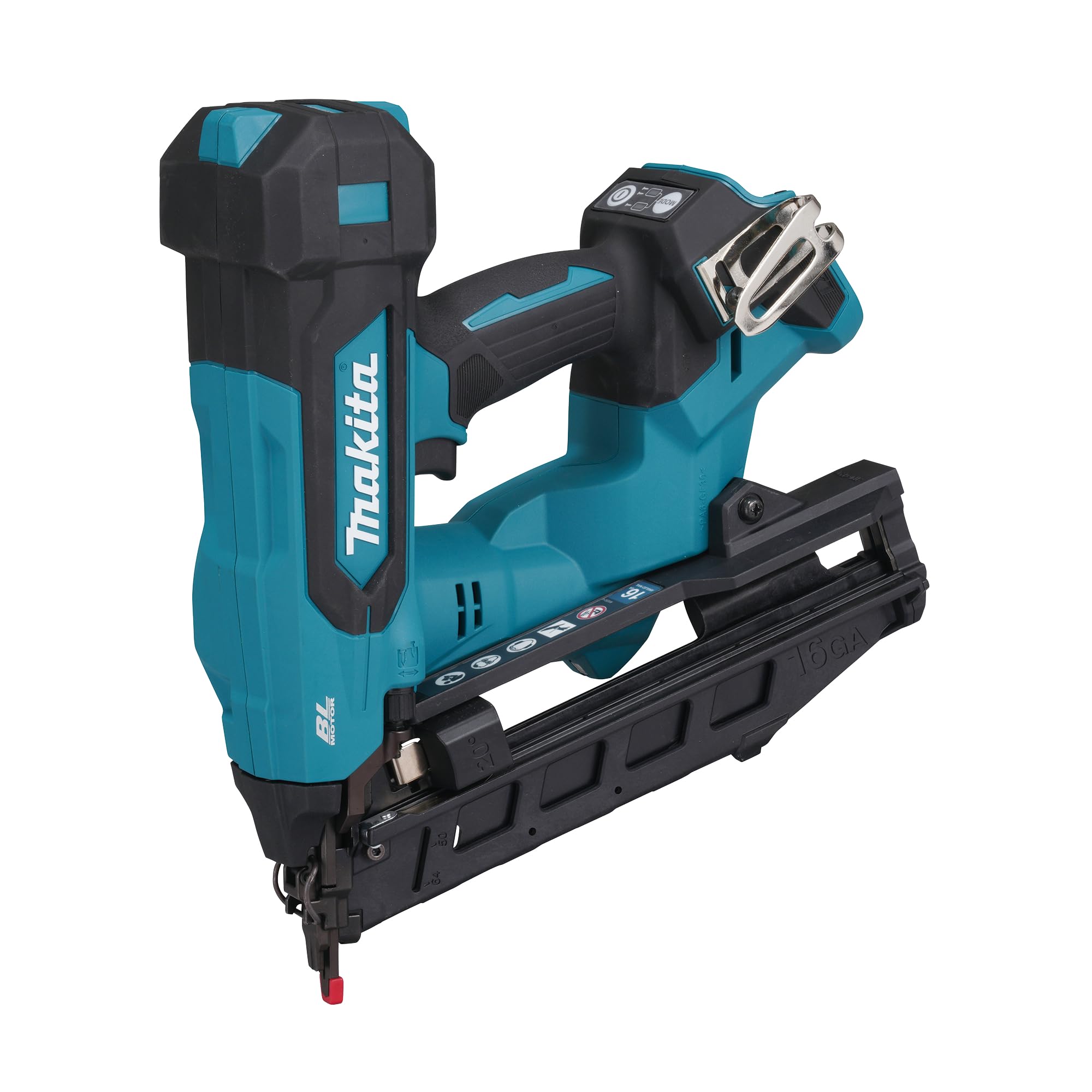 Makita Light Dbn610 18V Lxt Cordless Brushless 16 Gauge Angled Finishing Nailer