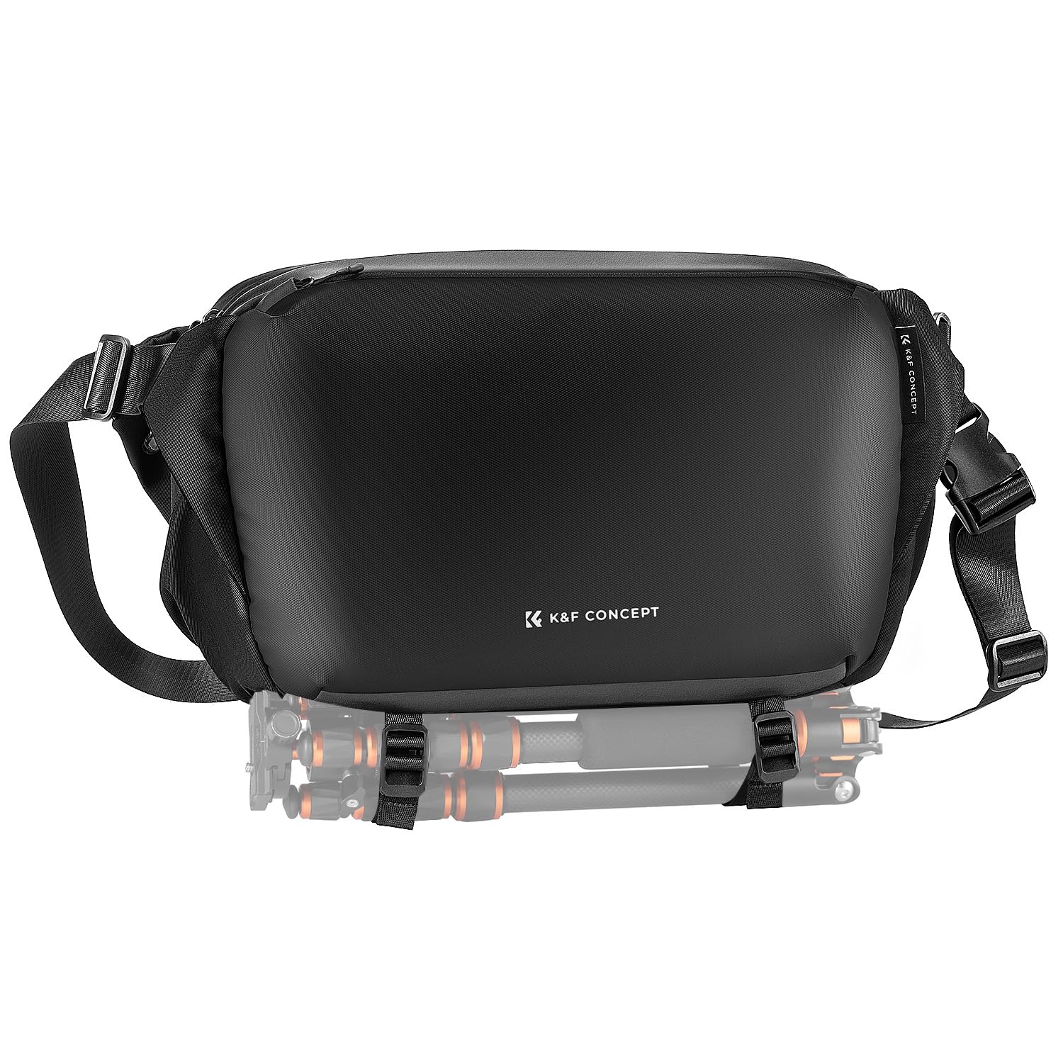 K&F Concept カメラバッグ ショルダーバッグ 大容量 スリングバッグ カメラショルダーバッグ おしゃれ カメラケース 一眼レフカメラバッグ 仕切り調節可能 撥水加工 軽量 防水 小物入れ カメラアクセサリー/三脚/デジタル収納バッグ 旅行/出張/アウトドア撮影用バッグ 12L