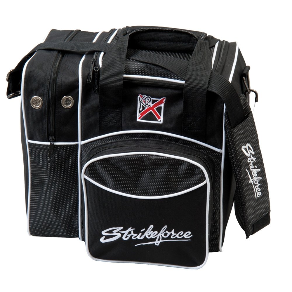 KR StrikeforceFlexx Single Bowling Bag- Black ()