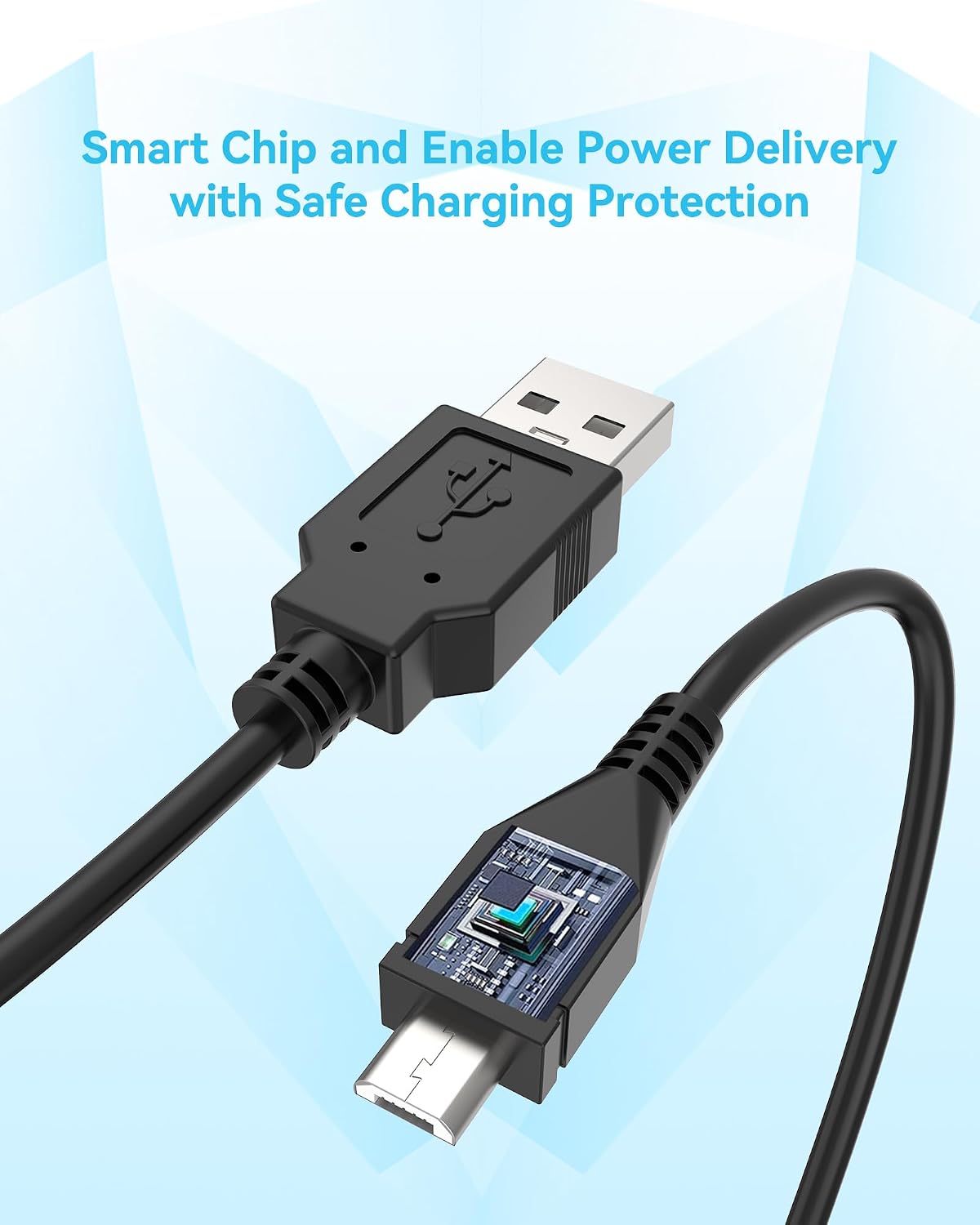 K-MAINS Micro USB AC Adapter Charging Cable User Manual