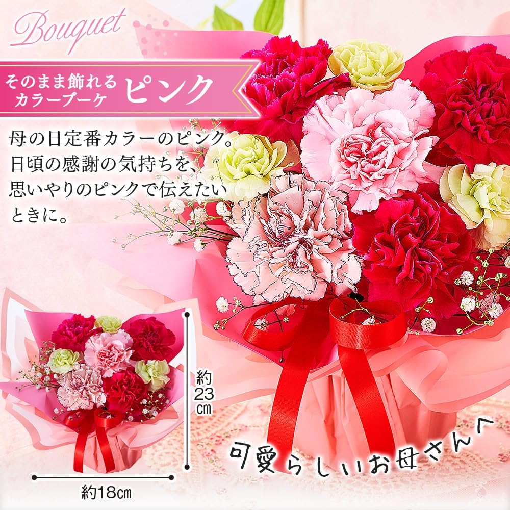 ピンクカーネーションの花言葉