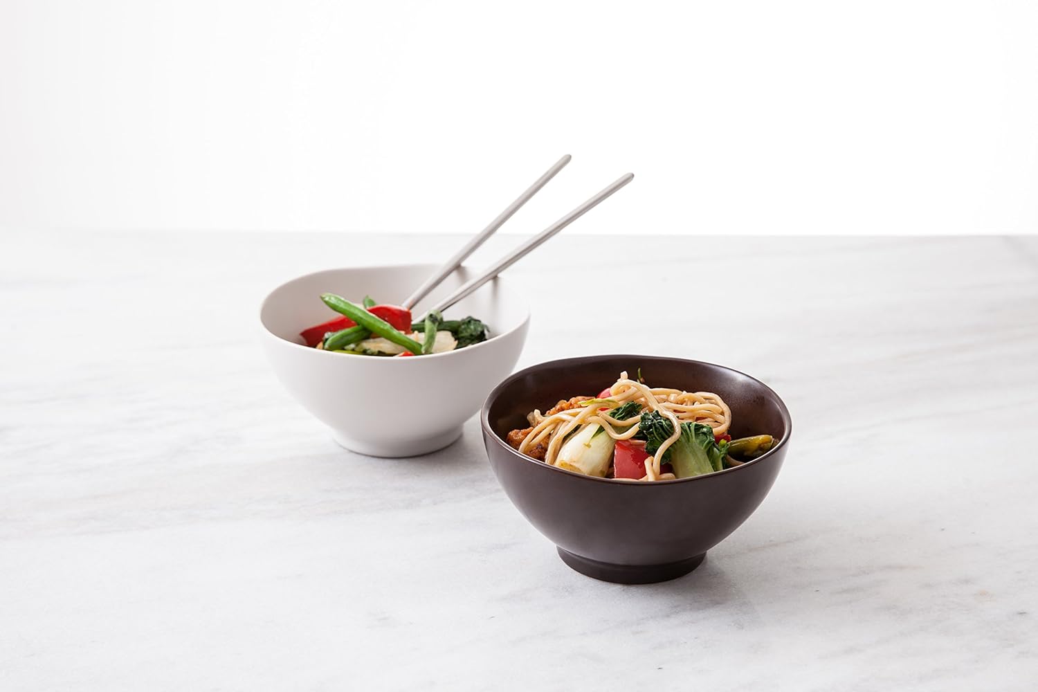 Fortessa Vitraluxe Dinnerware Heirloom Rice Bowl, 5.75-Inch, Set of 4, Linen