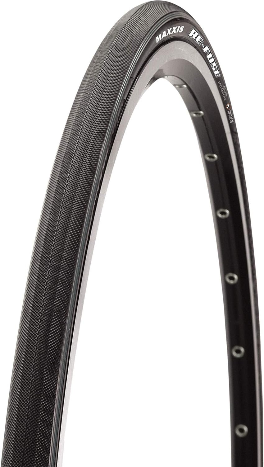 Buy Maxxis ReFuse Road Bike Training Tire (Folding 62a, 700x23) Online