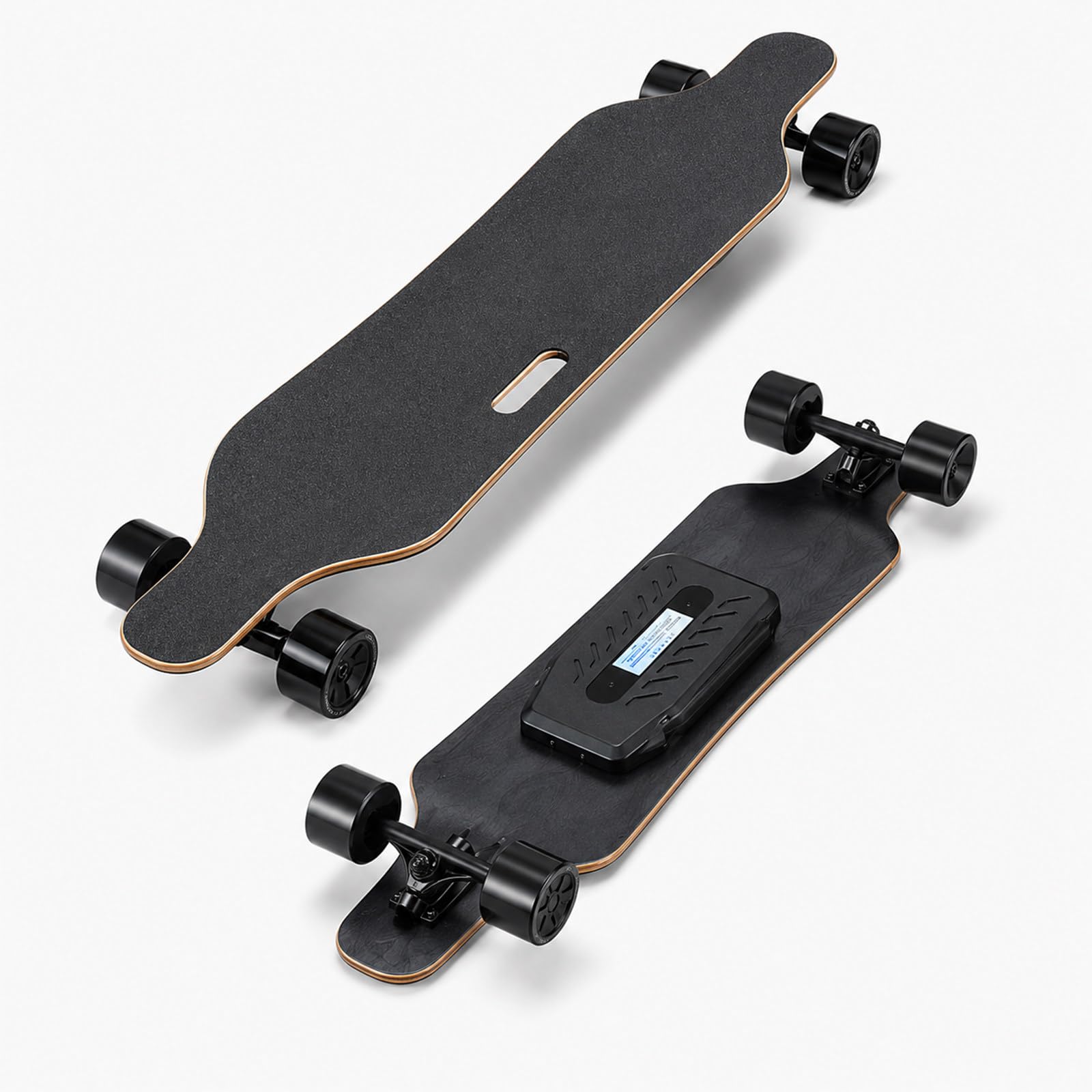 Skateboard Électrique Tout-Terrain, Longboard Électrique pour Adultes 300W | Moteur 300W/700W, Vitesse Maximale de 25 km/h, Autonomie de 15 km, Plateau en Érable 7 Plis, Capacité de Charge de 90 kg