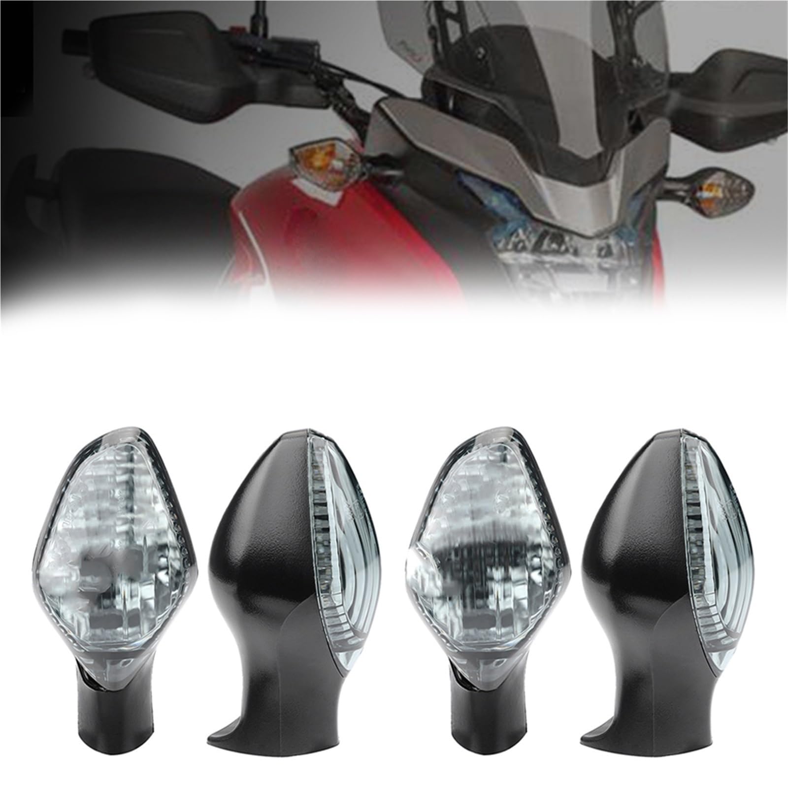 Couvercle de lentille de clignotant moto pour CRF250L Rally 2013-2022