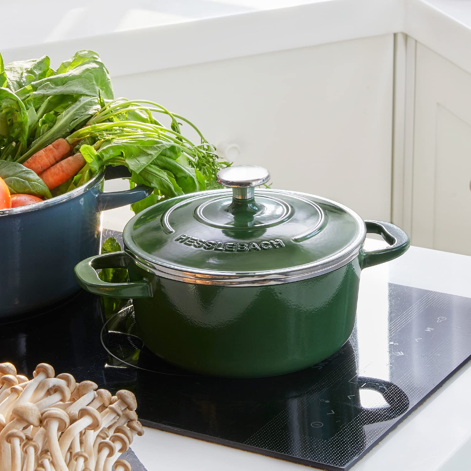 Hesslebach ヘスレバッハ　鍋　20センチ Amazon.co.jp: ヘスレバッハ(Hesslebach) ダッチオーブン・鋳物