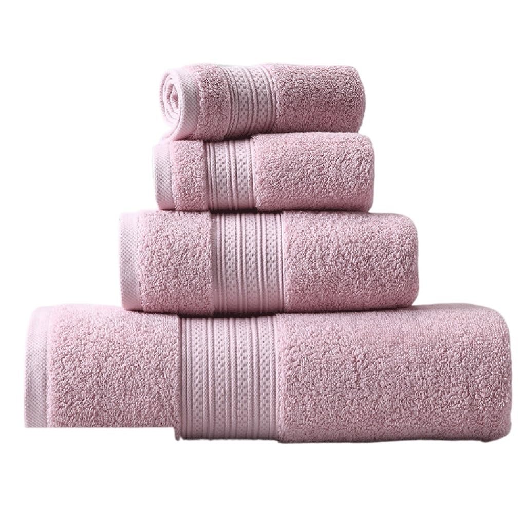 Toalla de algodón bordada sin pelusa ideal para transformar tu baño en un spa