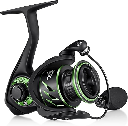 Miniatura 7 de Piscifun Carretes Giratorios Viper X, Fibra de Carbono 33 Libras de Arrastre Máximo, 10+1 BB Blindados, Carrete de Pesca Giratorio de Agua Salada y