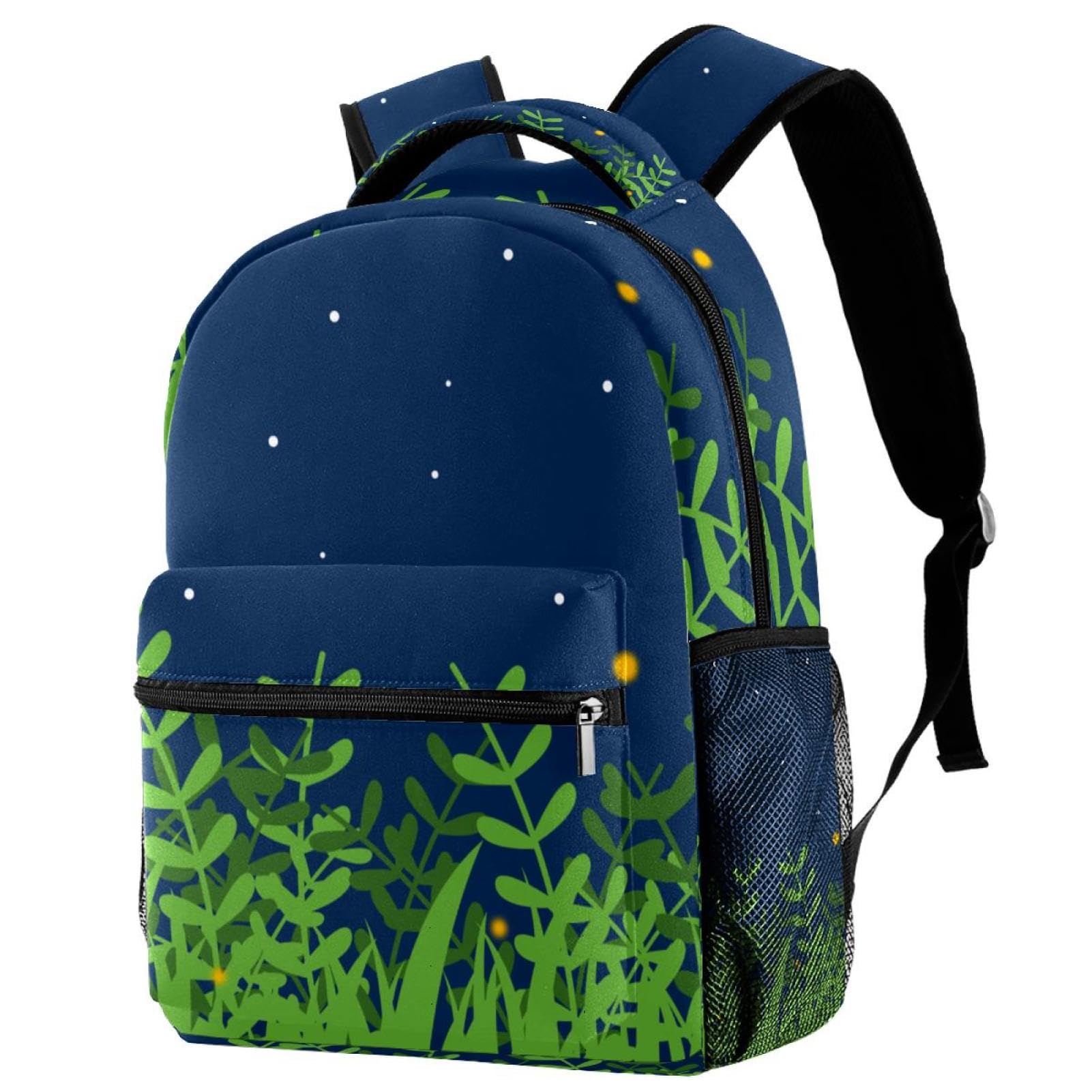Sac à dos herbe de nuit multicolore pour sorties et cours