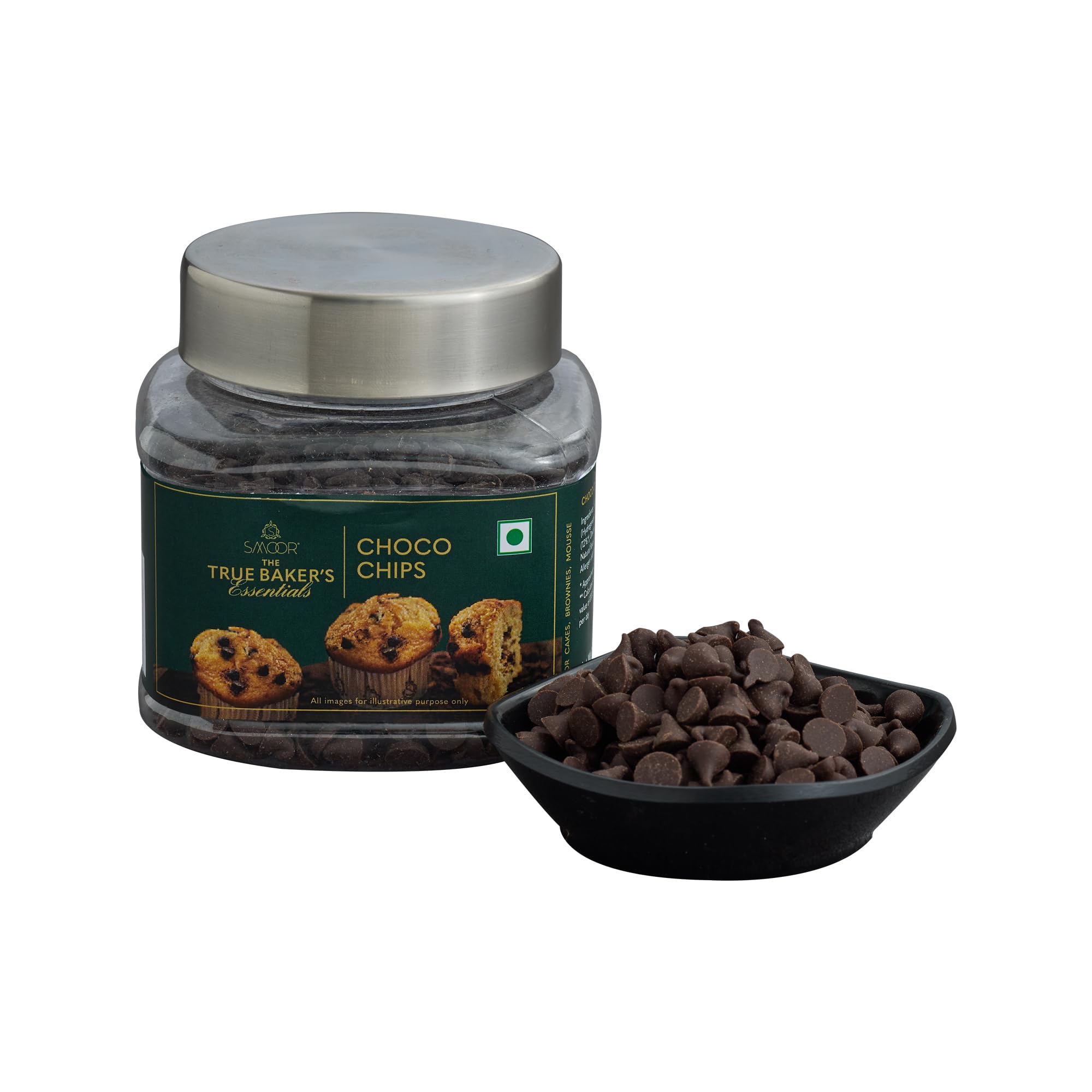 SMOOR Premium Dark Choco Chips | True Bakers Artisanal Choco Chips | Perfect for Baking & Dessert Decorations | Birthday, Anniversary, Wedding Gift |200gm - Pack of 1 (B0D1PCNHJN) Amazon Price History, Amazon Price Tracker