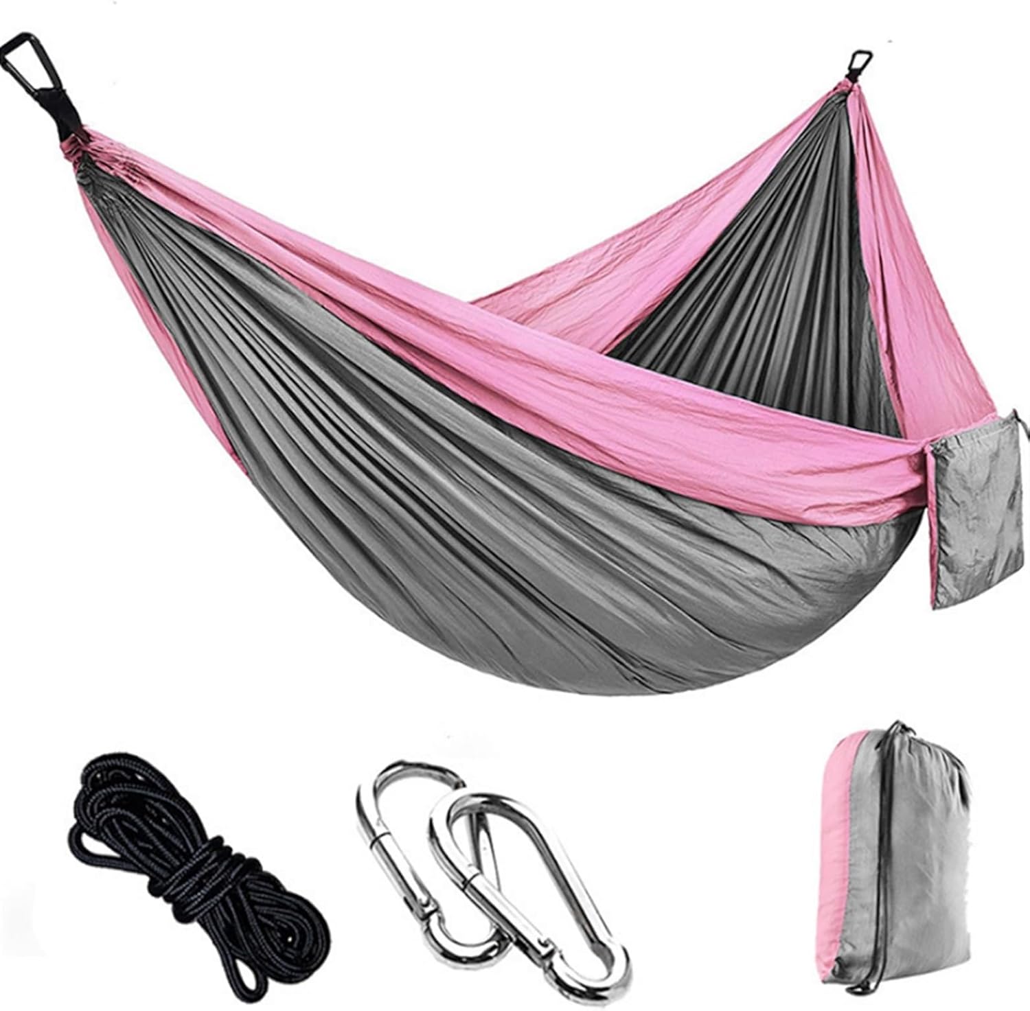 Outdoor Hammock, Ultra-Light Breathable Hanging Swing, 270x140cm Hammock, Portable Camping Hammock, Garden Courtyard Leisure Hammock