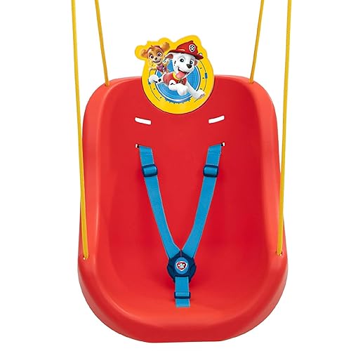 Miniatura 13 de CoComelon - Columpio para exteriores 2 en 1 de Delta Children - para bebés y niños pequeños - Asiento de cubo completo Cocomelón,Minnie Mouse,Paw
