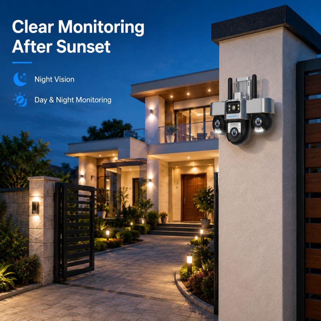 XUGA Cybernautt K18Z 4G CCTV Camera - 3 Lens System -8 XUGA Cybernautt K18Z 4G CCTV Camera - 3 Lens System -8
