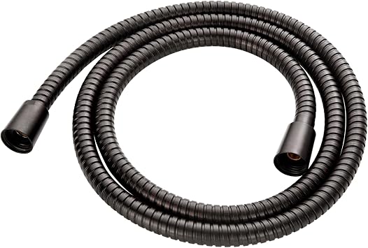 BRIGHT SHOWERS Shower Hose For Hand Held Shower Heads, 59 Inches Cord Stainless Steel Hand Shower Hose, Ultra-Flexible Replacement Part with Brass Insert, Oil Rubbed Bronze
