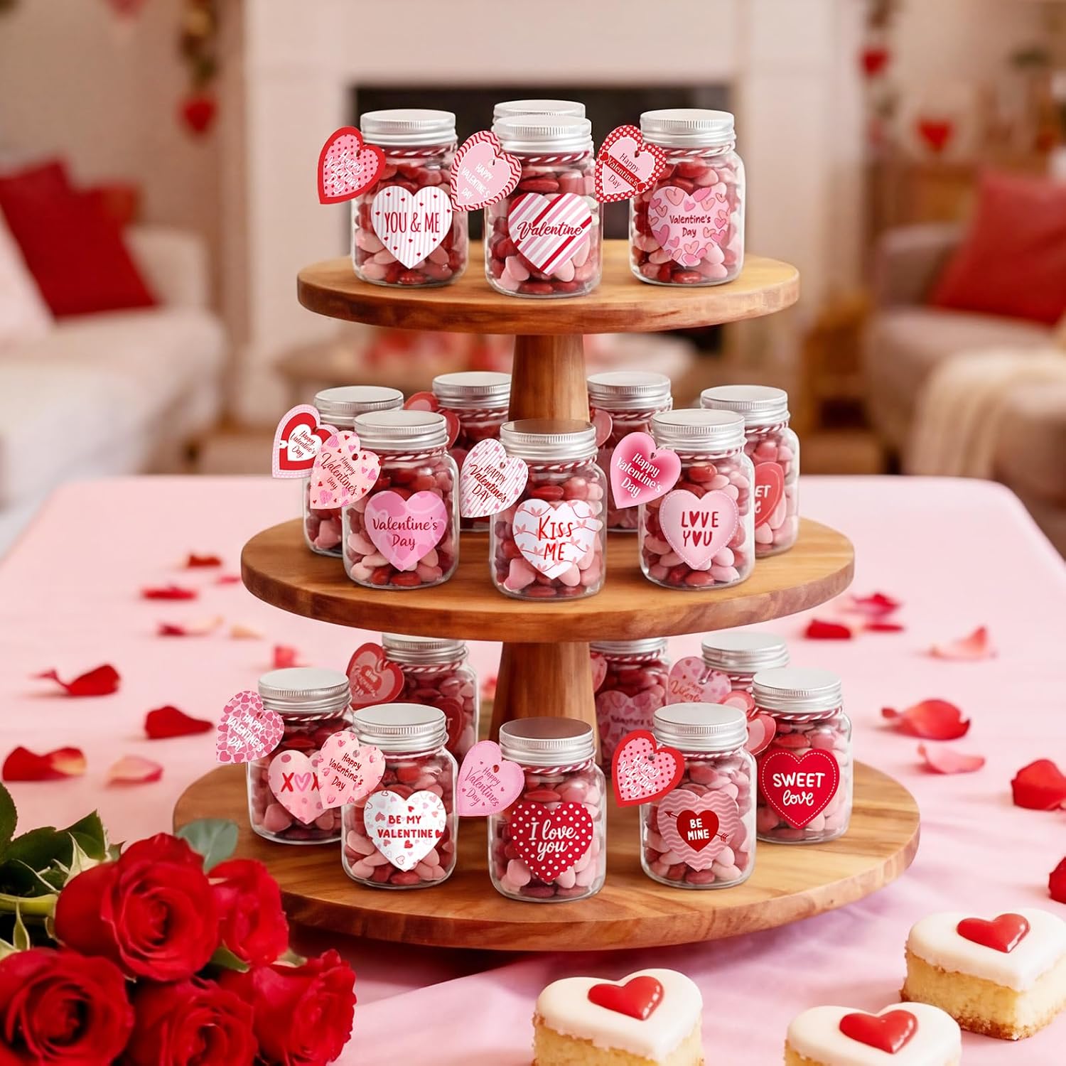 Remerry 24 Set Capri Lemon Party Jar Italian Wedding Favor, Valentine's Day image 2
