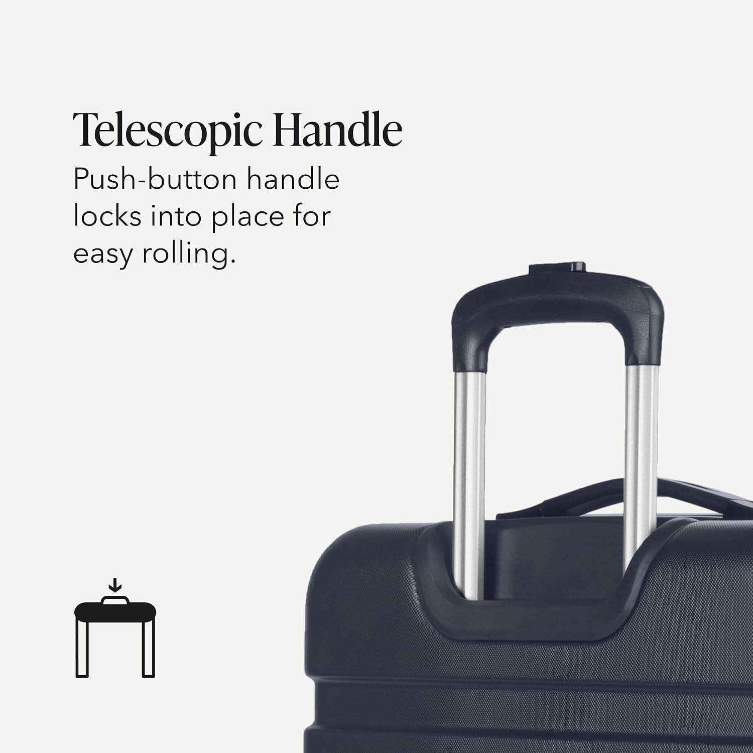 SwissGear 7366 Signature Hardside Expandable Luggage with Spinner Wheels, TSA Lock, Navy, Checked-Large 27-Inch thumbnail