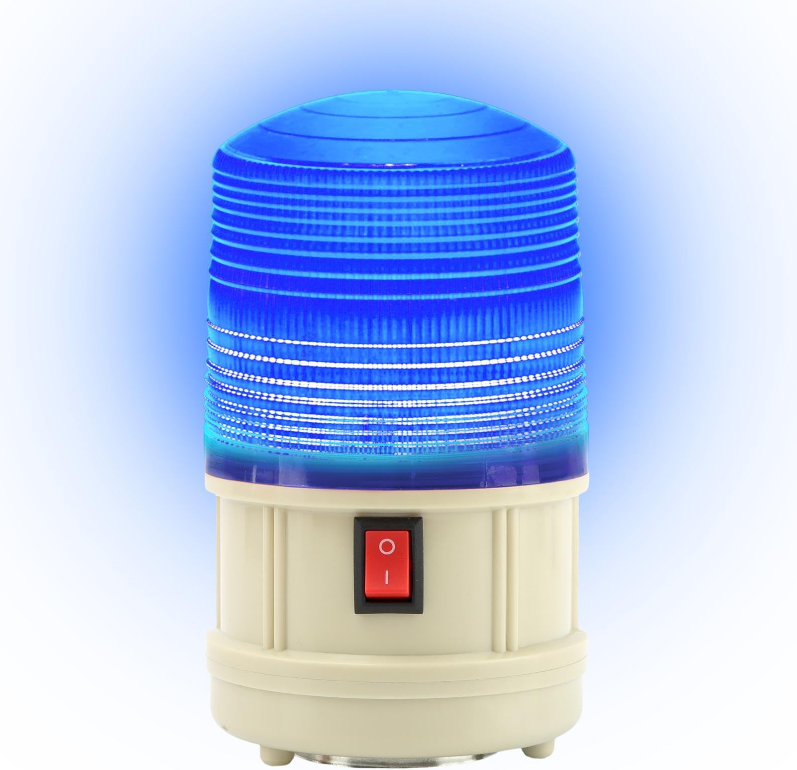 Stage Strobe Lights - Wireless LED Warning Beacon, Emergency Magnetic Light (Blue) for Home Parties or Industrial Use