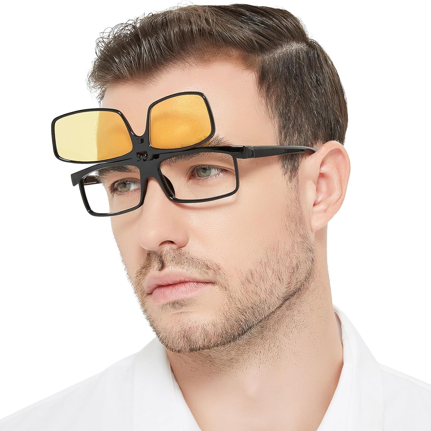 OCCI CHIARI Flip Up Reading Glasses for Men Fashion Readers
