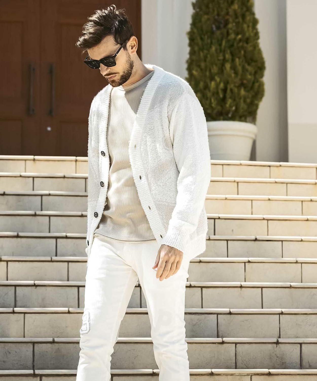 エトロ カーディガン ウール イタリア製 サイズ42 Lサイズ * イタリア