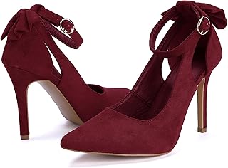 burgundy heels