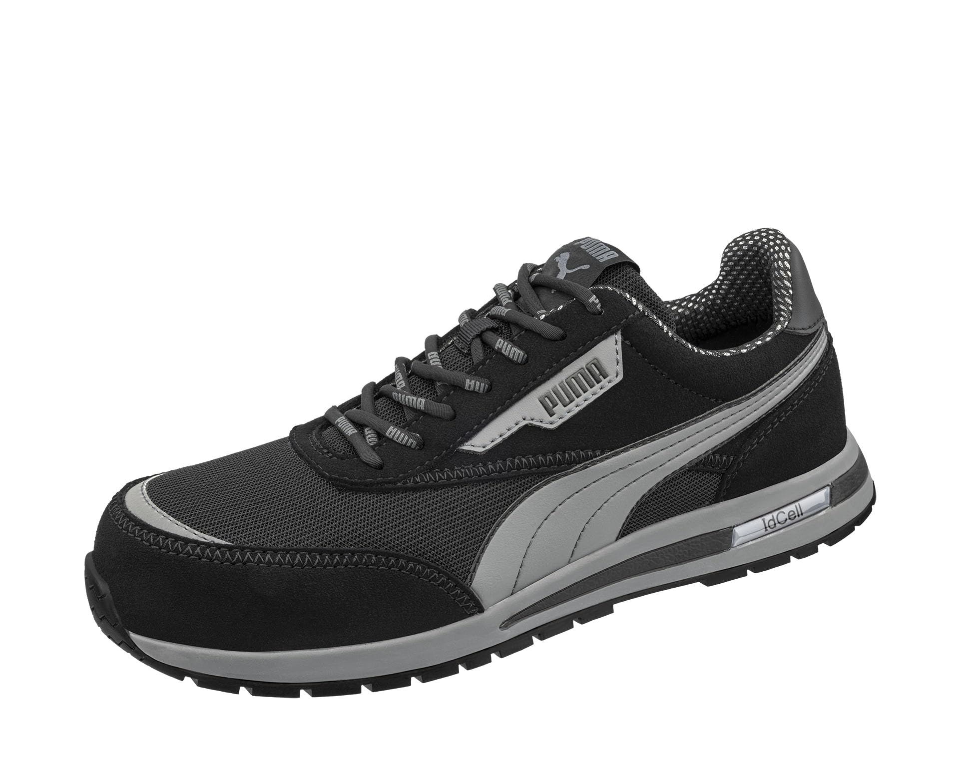 PUMA Safety Rider Low S1PS ESD FO HRO leichte atmungsaktive Sicherheitsschuhe Unisex rutschfest metallfrei Fiberglaskappe Arbeitsschuhe