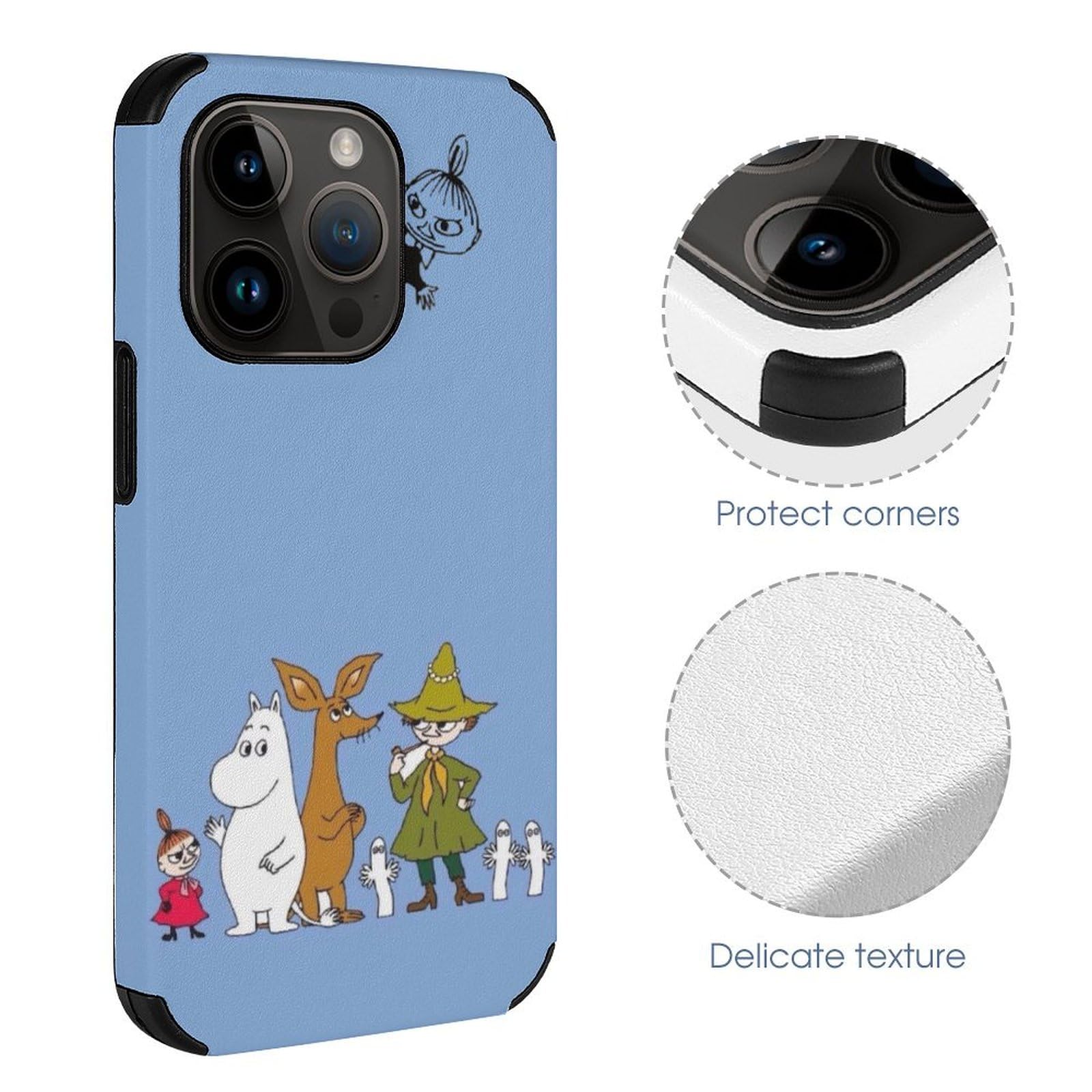 Amazon | ムーミン MOOMIN Snufkin スナフキン カバ頭 公用1 iPhone 14