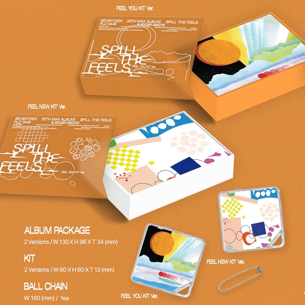 SEVENTEEN ミンハオ SPILL THE FEELS YIZHIYU SEVENTEEN 12th Mini Album 'SPILL THE FEELS' | Jacket Behind