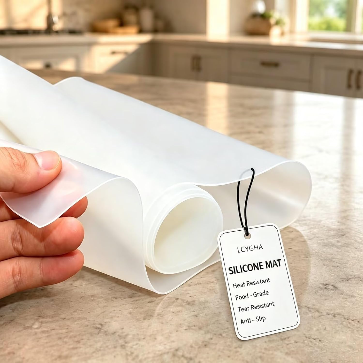 31x46 Inch Extra Large Silicone Table Protector Craft Mat for Painting, Clay, Projects, Arts and Crafts and More. Easy Clean Up and Rolls for Storage. Largest Mat Available