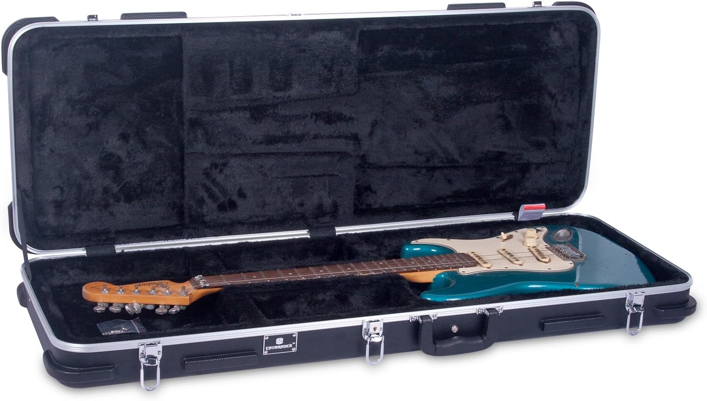 Crossrock Electric Guitar Case in Black (CRA860EBK)