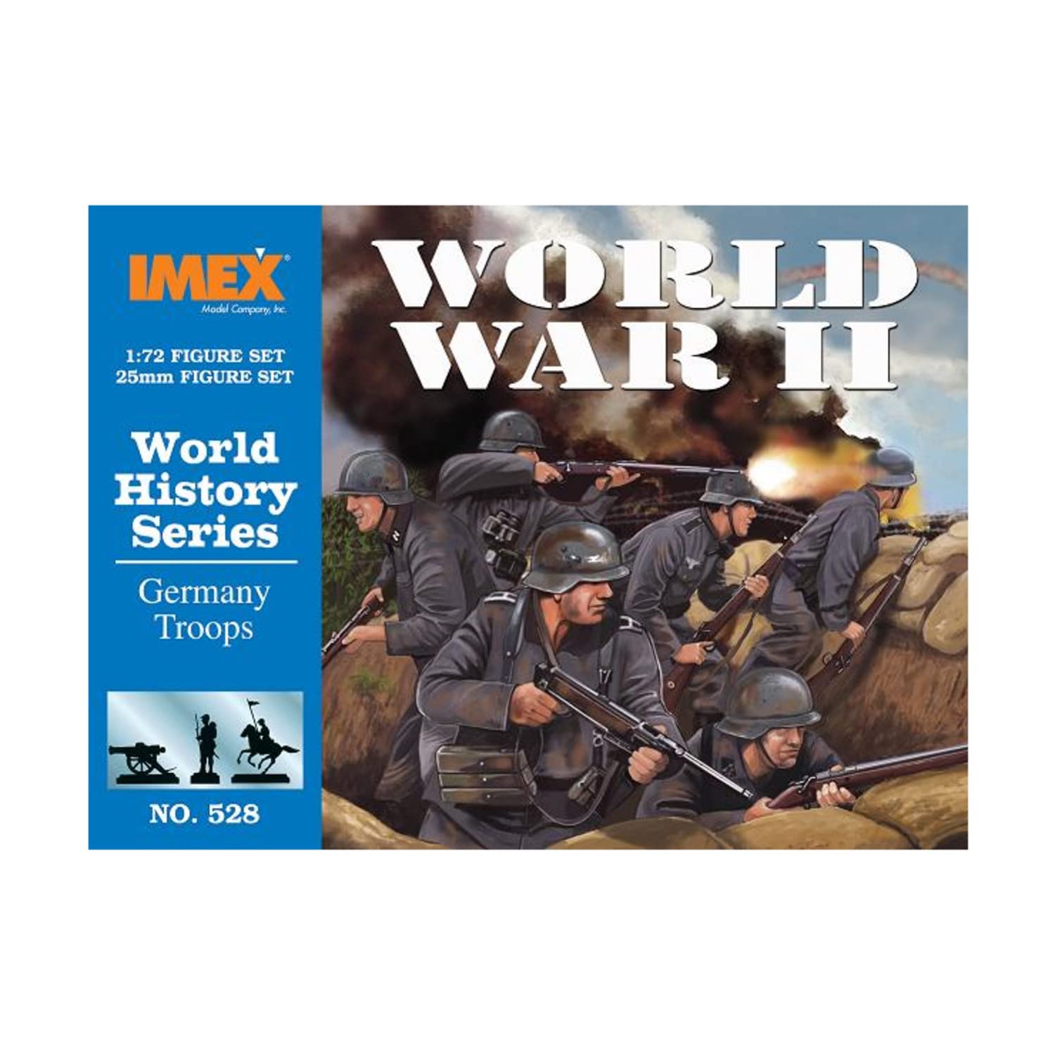 Amazon.com: Imex 528 1/72 WWII German Troops IMXS0528 : Arts