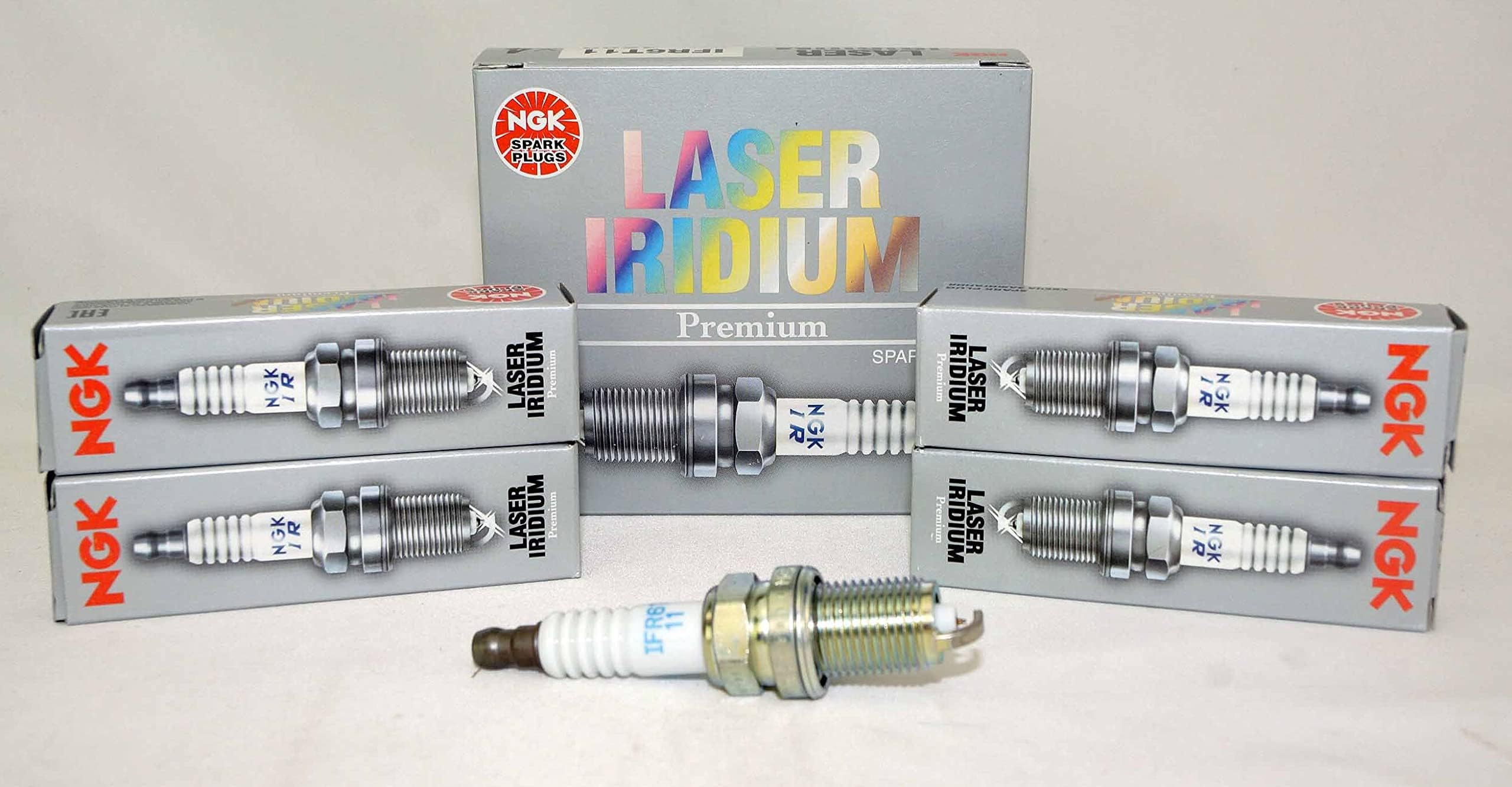 NGK 4489 Spark Plug - Pack of 4 (4589)