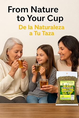 Miniatura 3 de BexpertsUSA - Té de hierbas Tronadora – 4 oz (113 g) – Retama/Elder amarillo (tecoma stans) – Hoja suelta silvestre – Hierba mexicana de primera