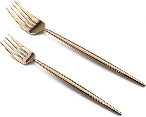 Miniatura 7 de 1810 cubertería de acero inoxidable, acabado de espejo, apto para lavaplatos, Rosa