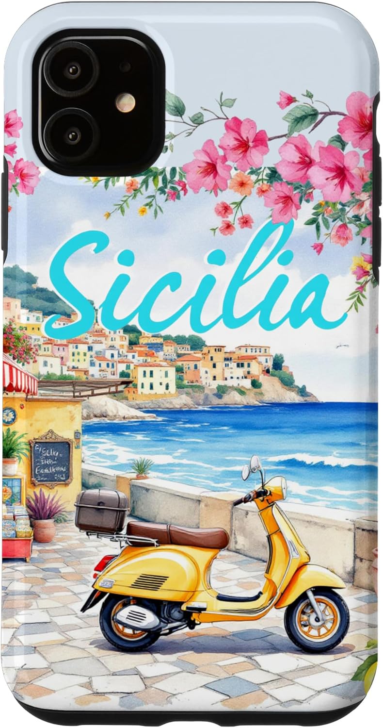 Summer,lemon,Mediterranean,Sicily,Sicilian holiday art Case for iPhone XR